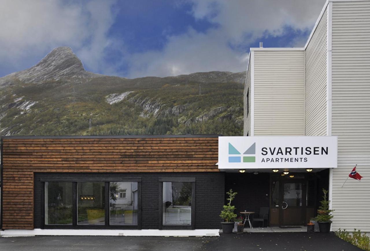 Svartisen Apartments Glomfjord Экстерьер фото